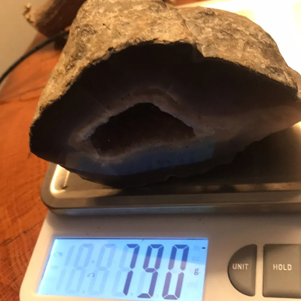 Amazing agate geode - Picture 7 of 7